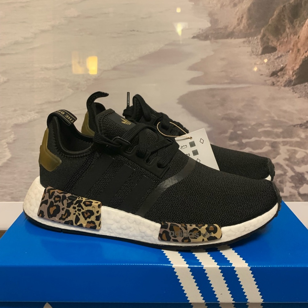 adidas NMD R1 Black Leopard - Picture 7 of 9